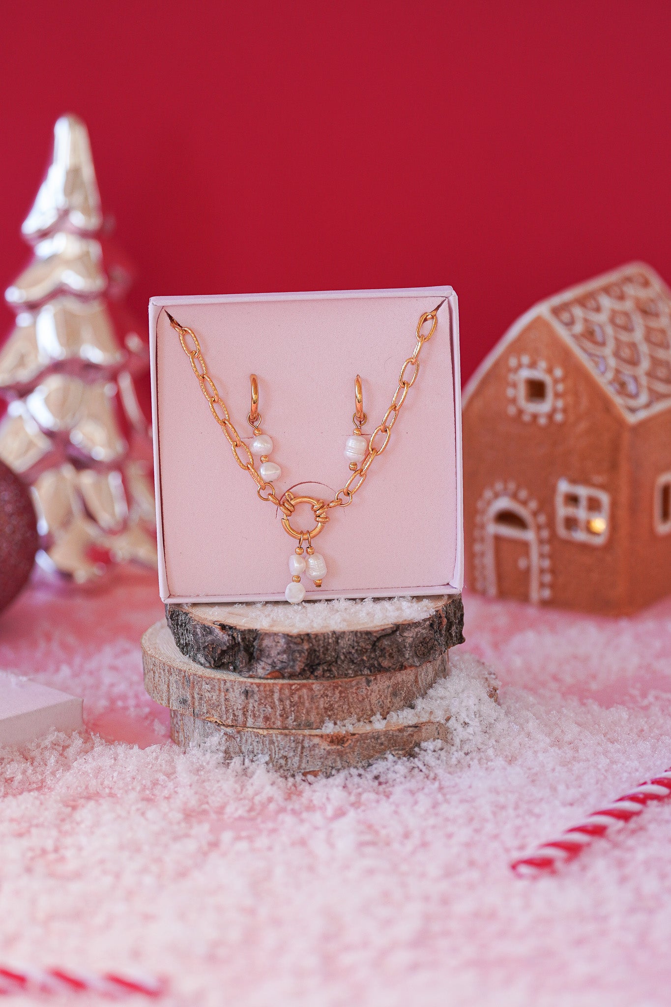 Coffret perles d'eau douce