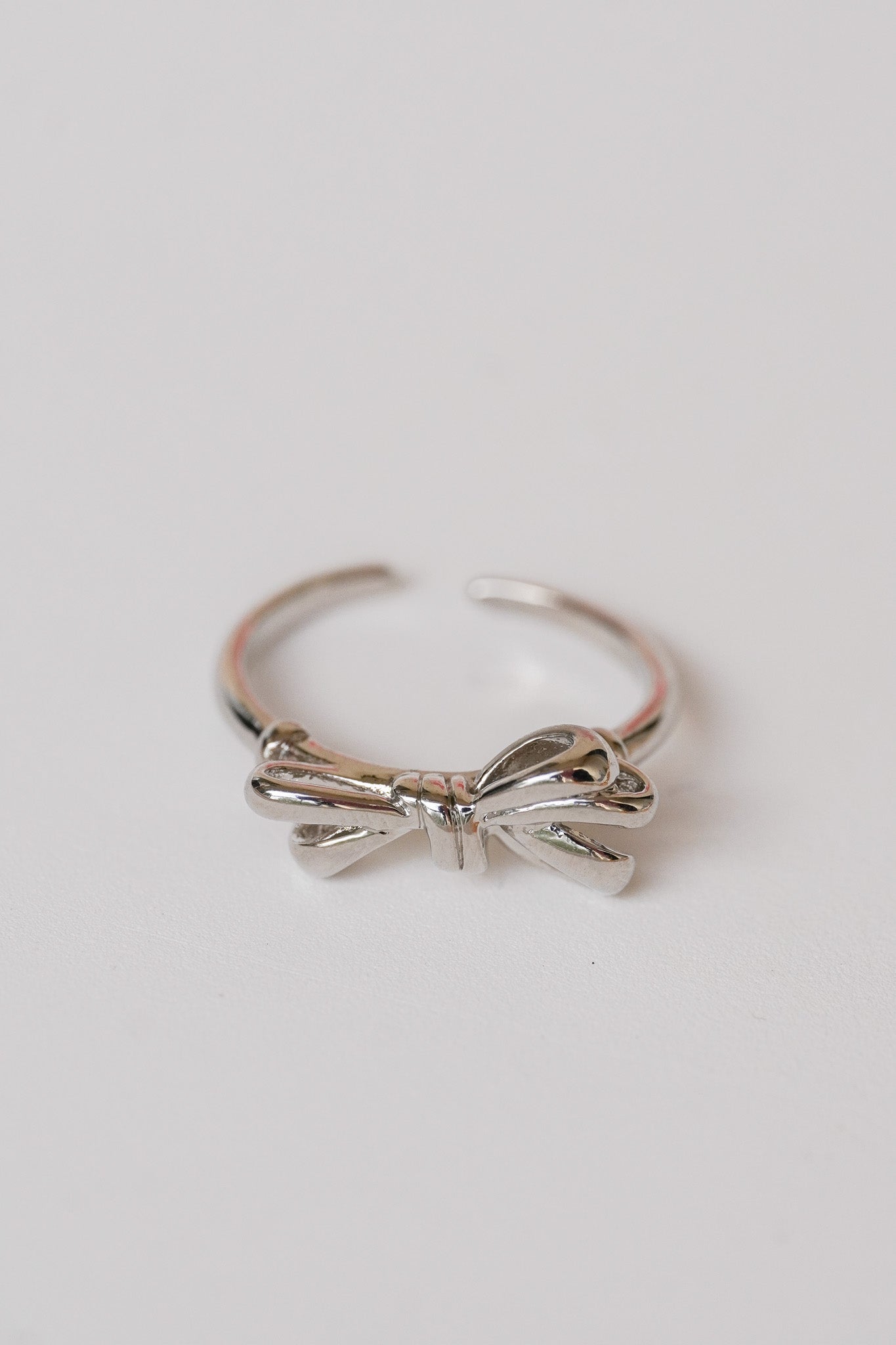 Bague noeud argent