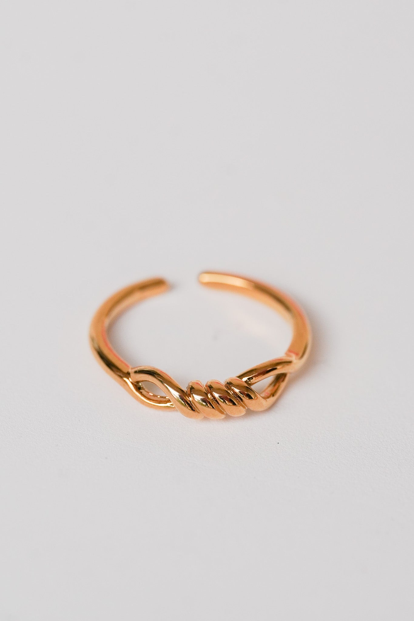 Bague torsadée