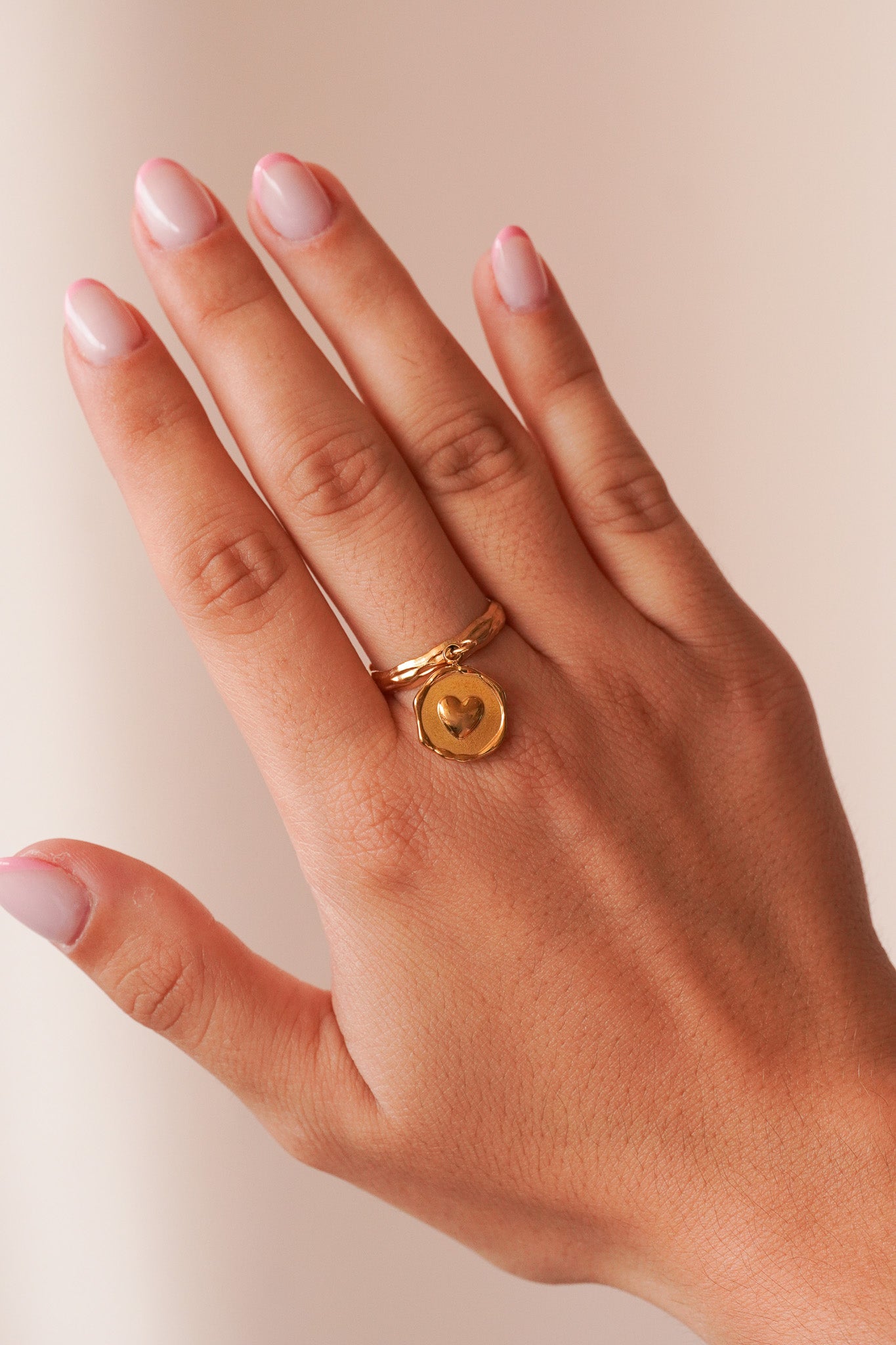 Bague coeur