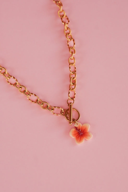 Collier Hibiscus