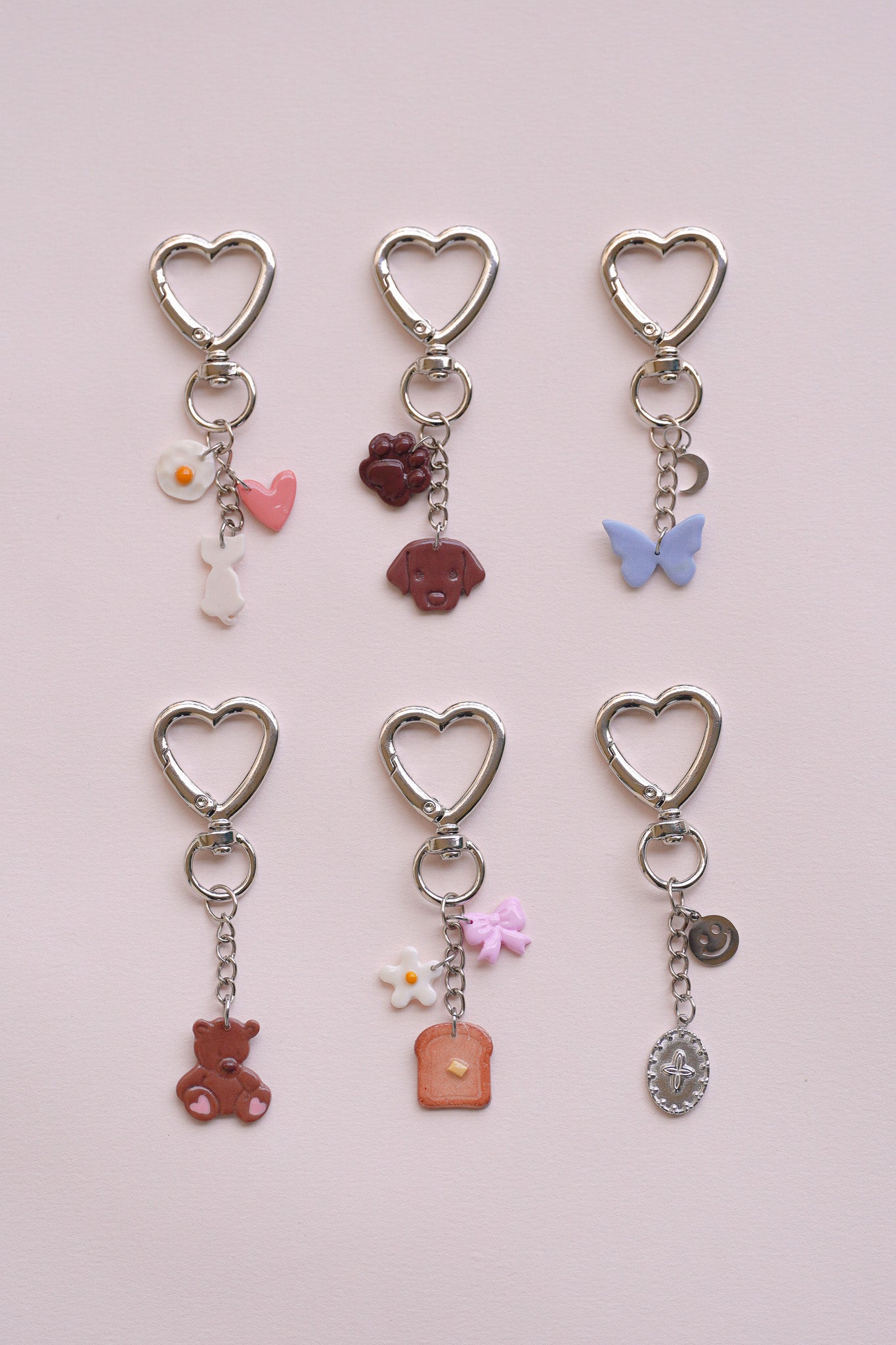 Porte-clés - charms personnalisables