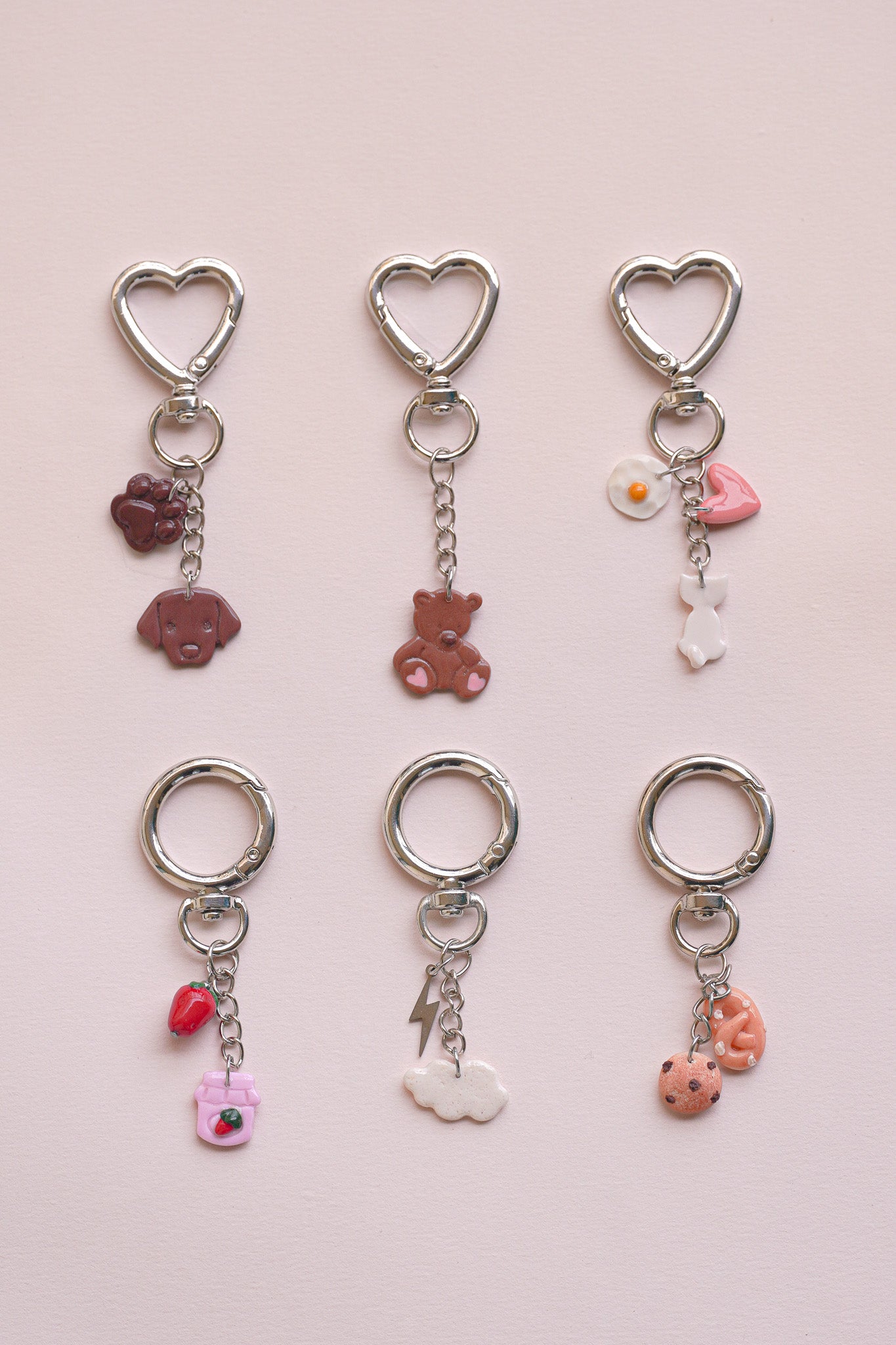 Porte-clés - charms personnalisables