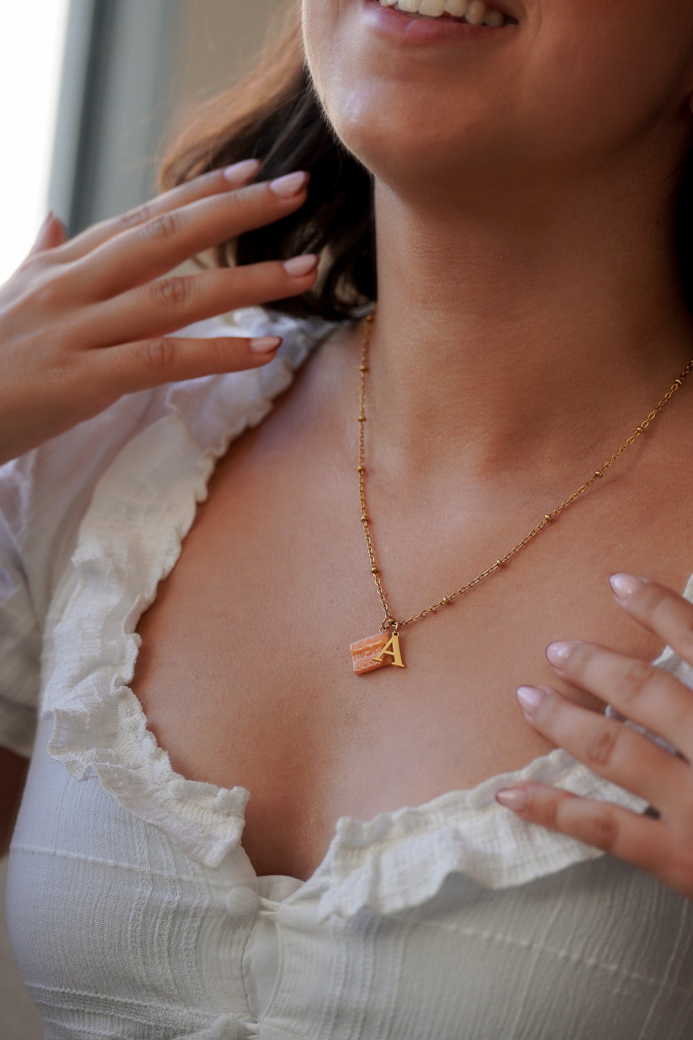 Collier prénom - Charms personnalisables