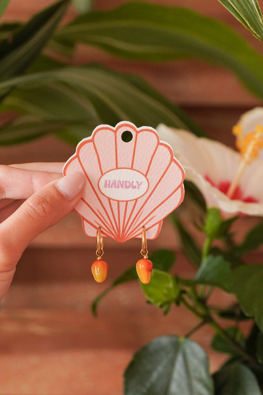 Boucles d'oreilles Mangue