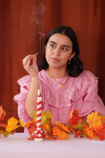 Boucles d’oreilles créoles Anna - charms interchangeables