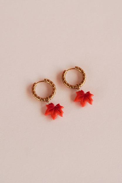 Boucles d’oreilles créoles Alba - charms interchangeables