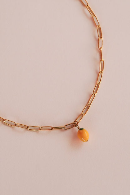 Collier citron