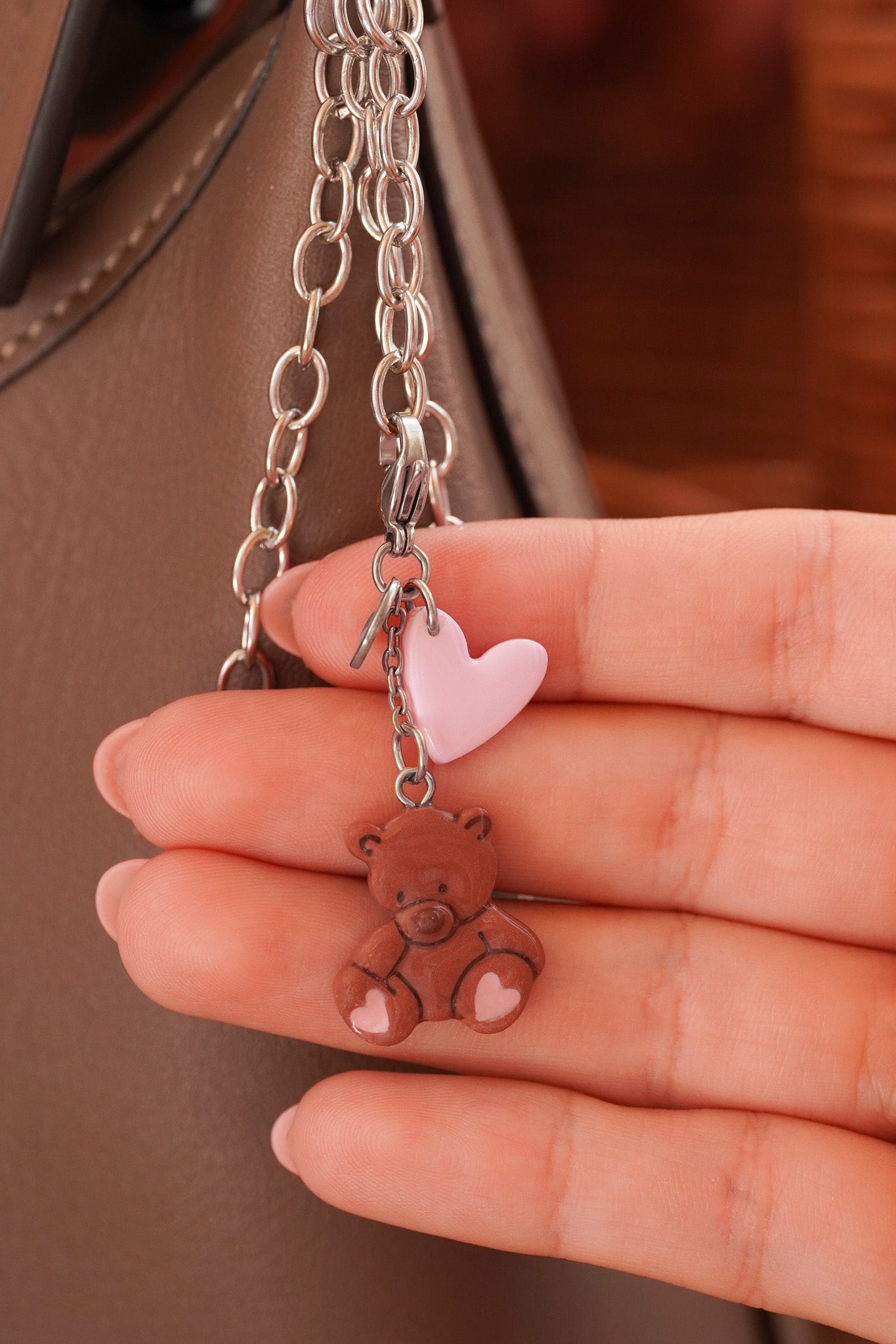 Charm teddy bear