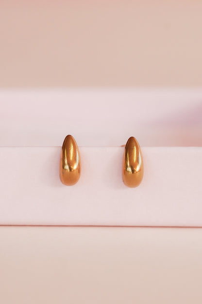 Puces d'oreilles Carmen dorées