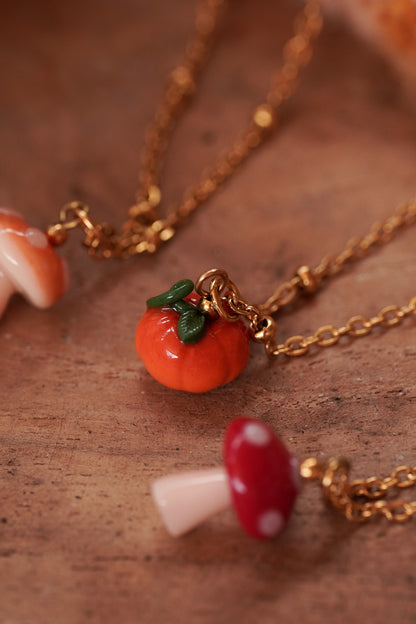 Collier Citrouille