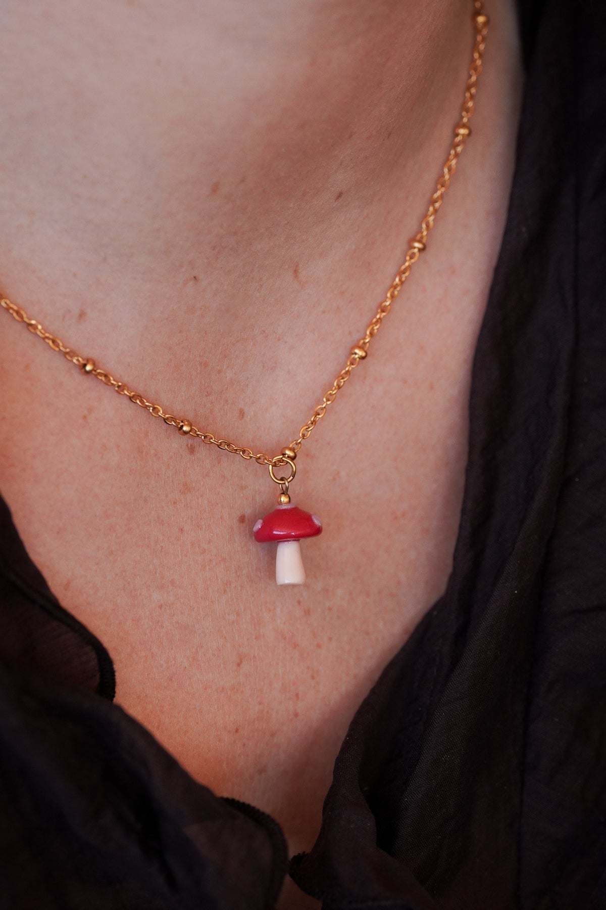 Collier Cœur de forêt