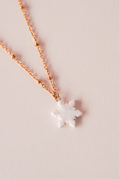 Collier Flocon de neige