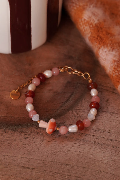 Bracelet Champignon d'automne