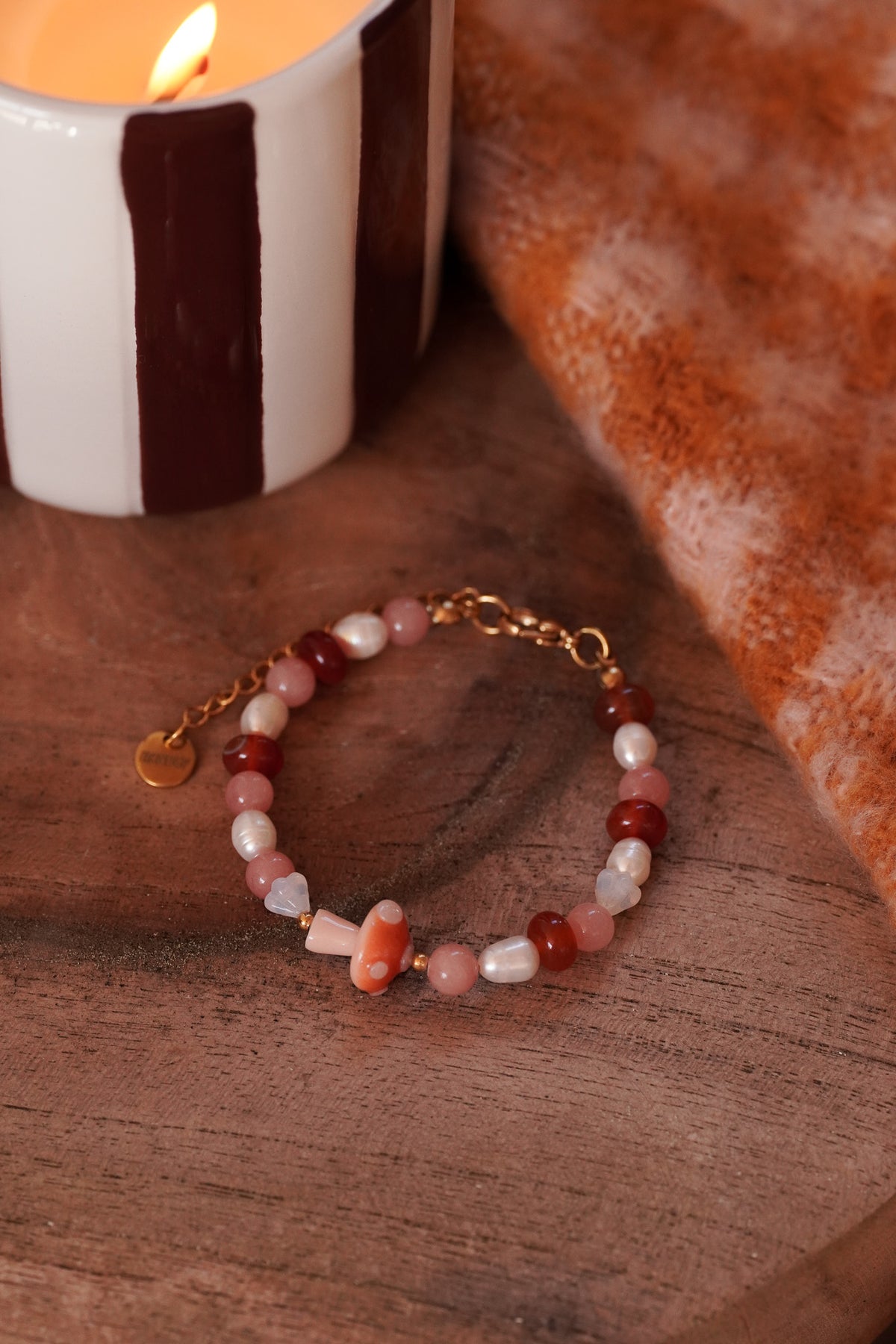 Bracelet Champignon d'automne