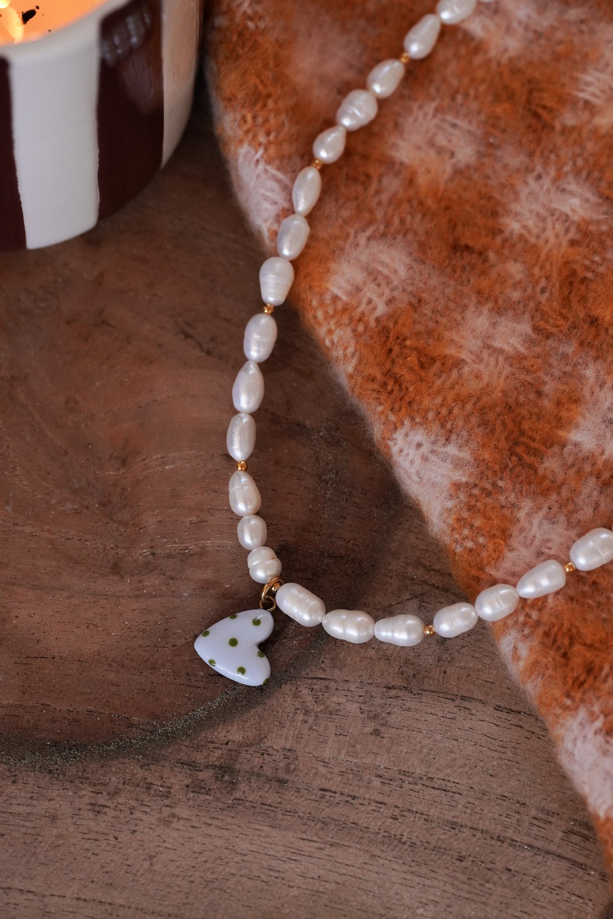 Collier cœur tendre