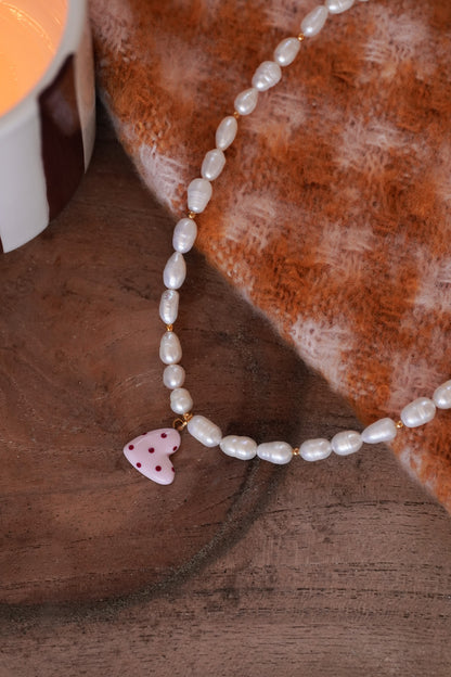 Collier cœur tendre