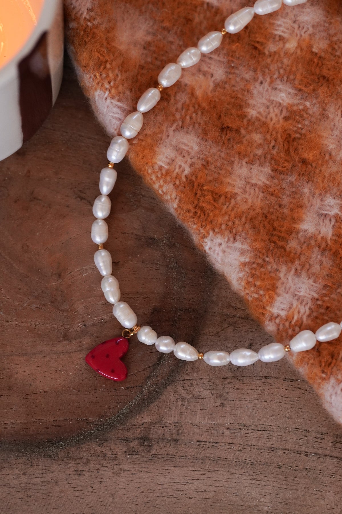 Collier cœur tendre