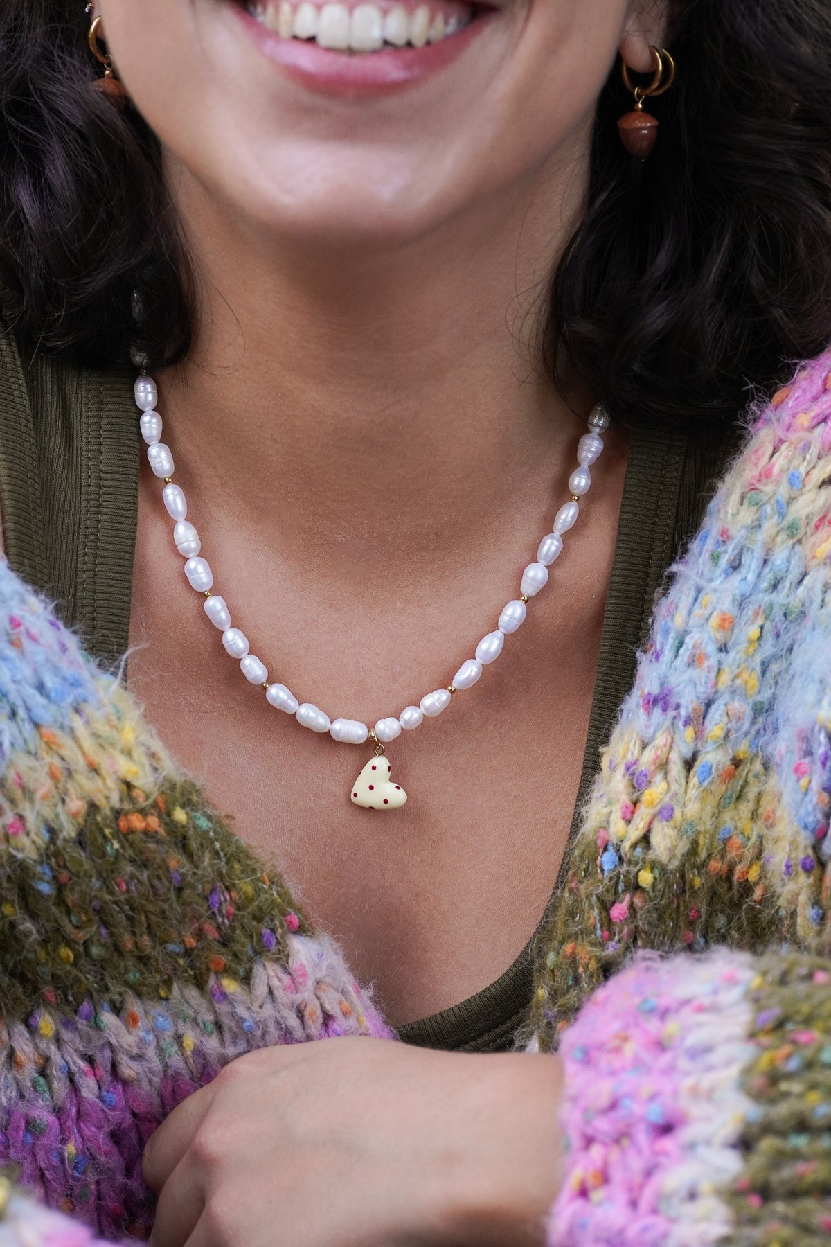 Collier cœur tendre