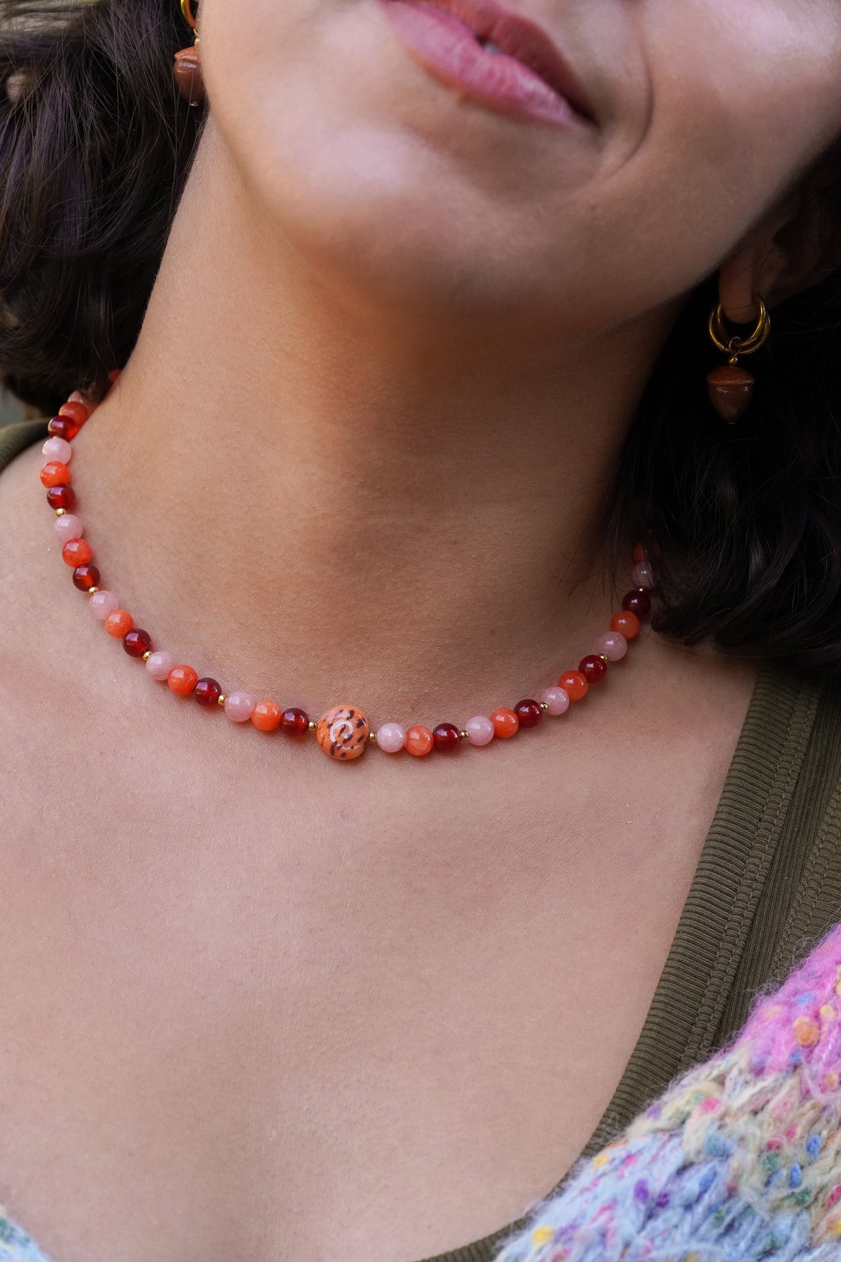 Collier Cosy cinnamon