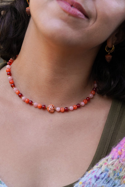 Collier Cosy cinnamon