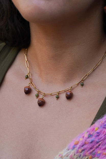 Collier petit chêne
