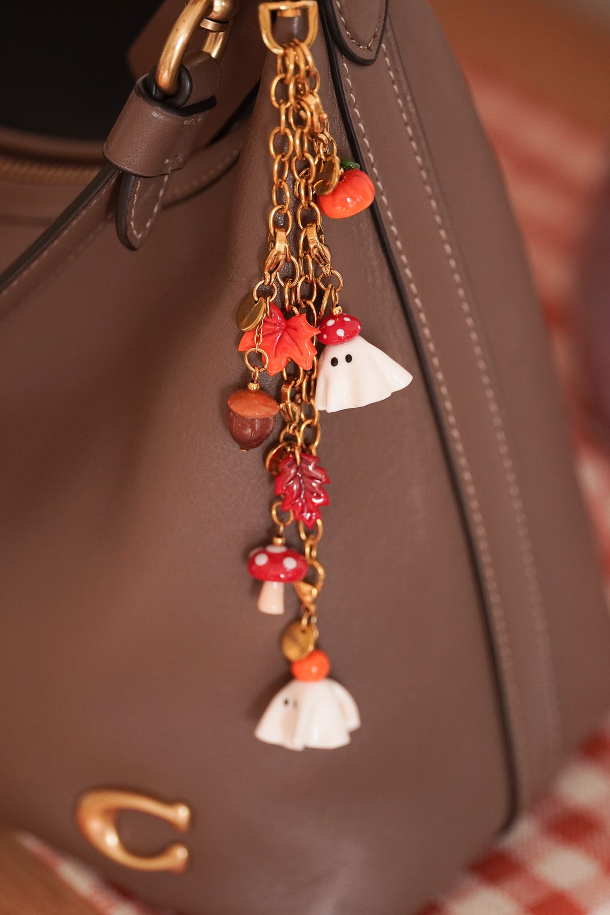Bag charm fantôme sorcière