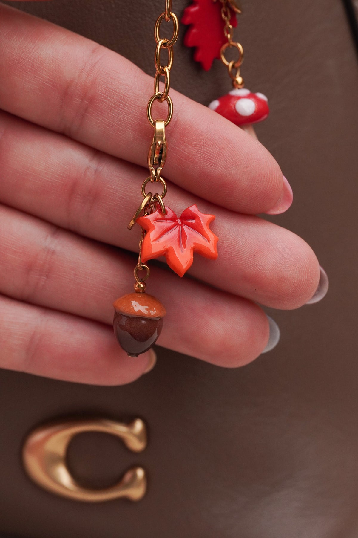 Bag charm Récolte d'automne