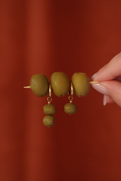 Boucles d'oreilles Olive