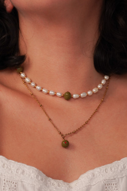 Collier Olive