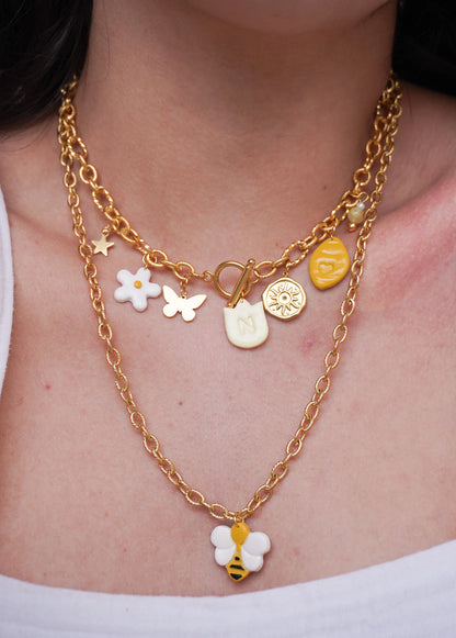 Collier Alix - charms personnalisables