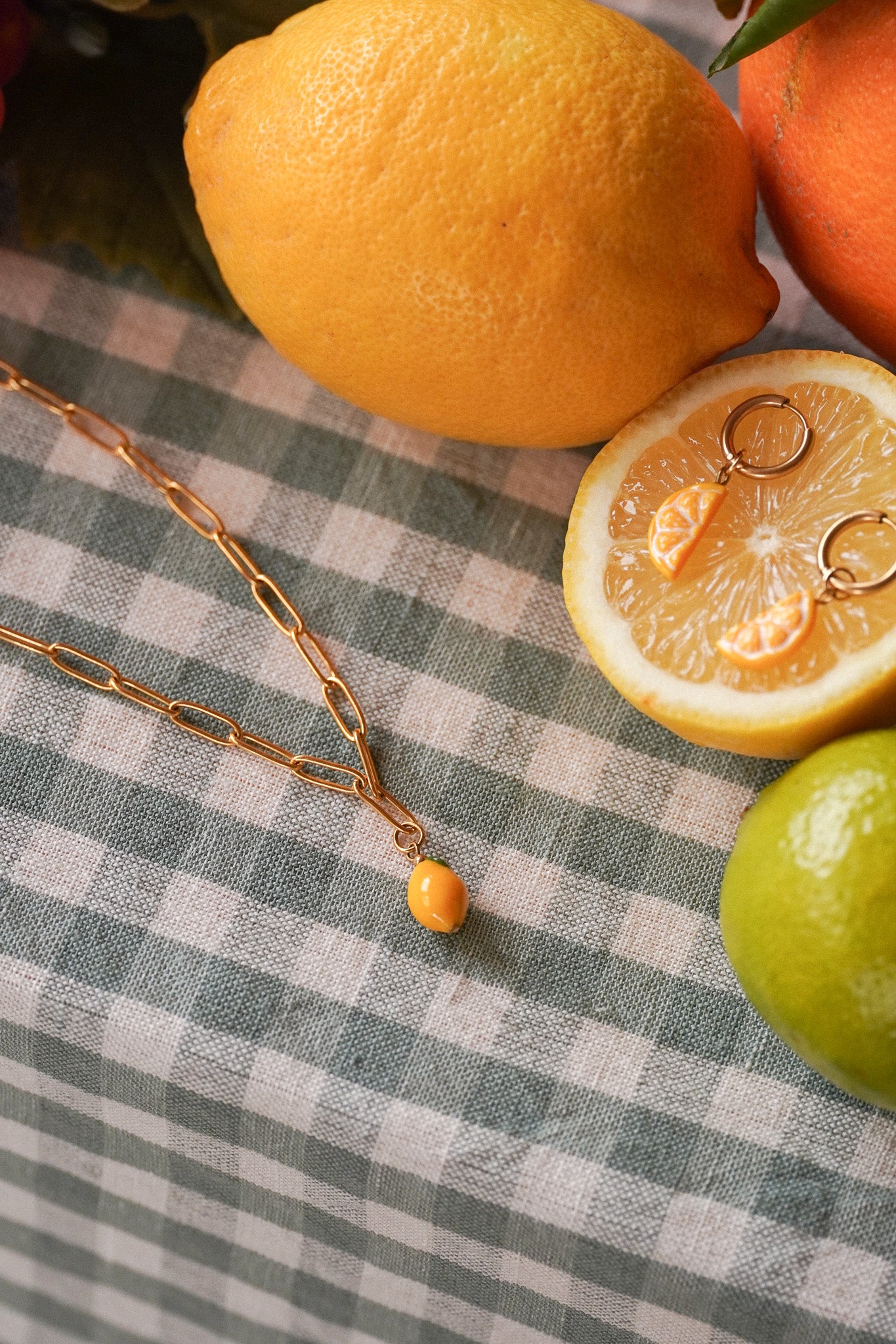 Collier citron