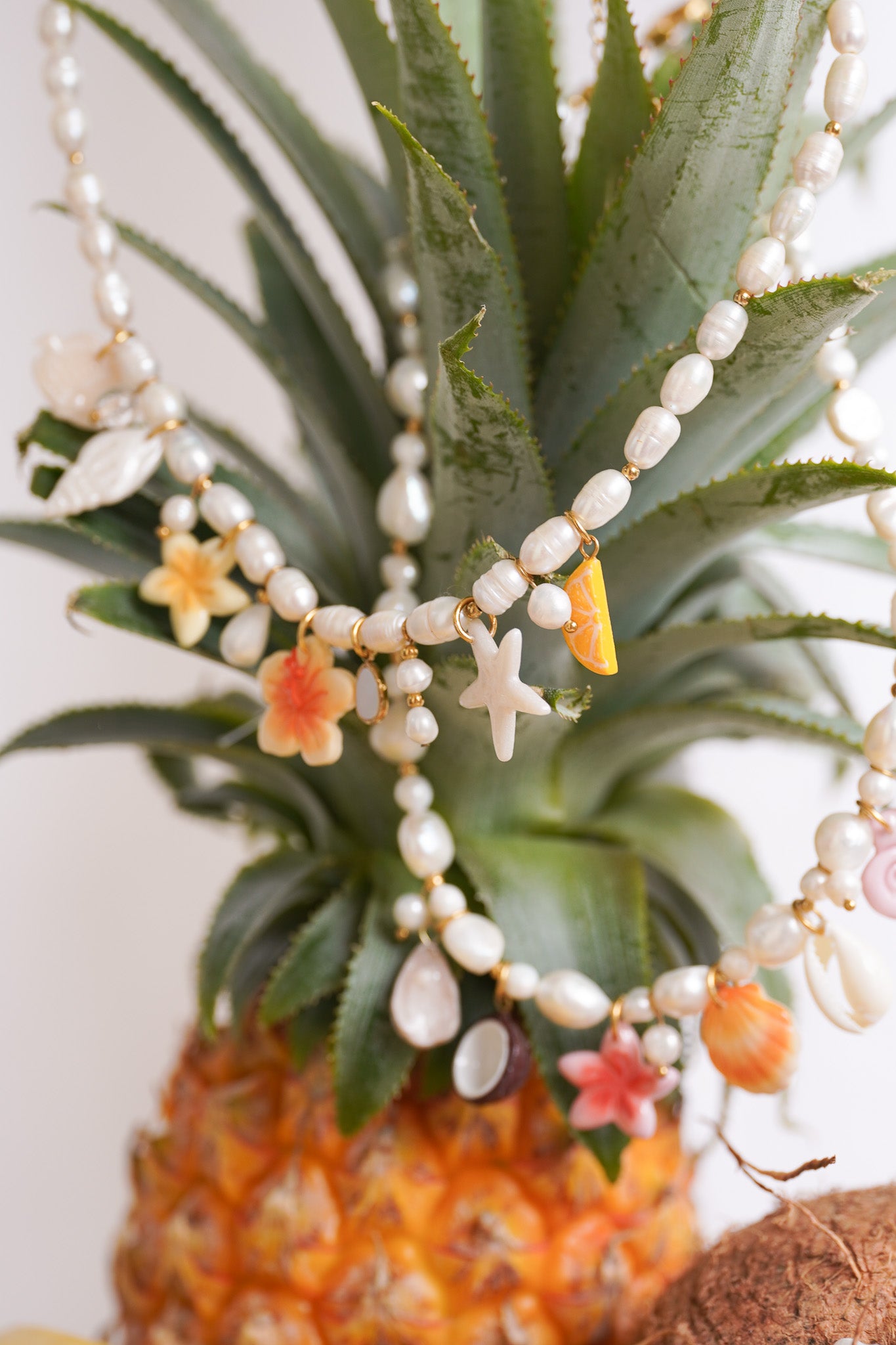Collier perles d'eau douce Tahiti