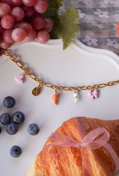 Collier coquette croissant