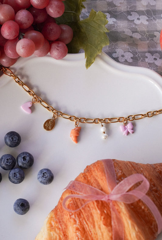 Collier coquette croissant