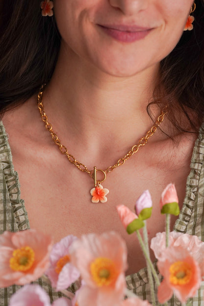 Collier doré Amélia - charms personnalisables