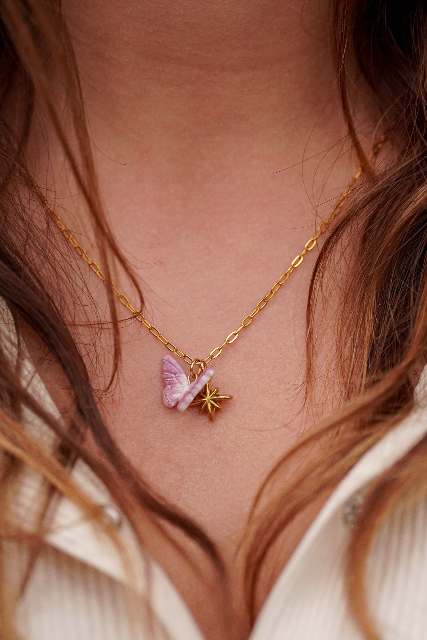 Collier Joséphine - charms personnalisables