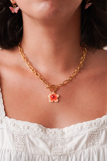 Collier Hibiscus
