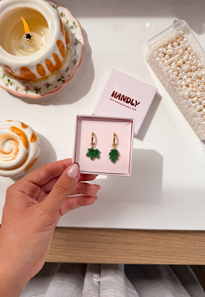 Boucles d’oreilles créoles Anna - charms interchangeables