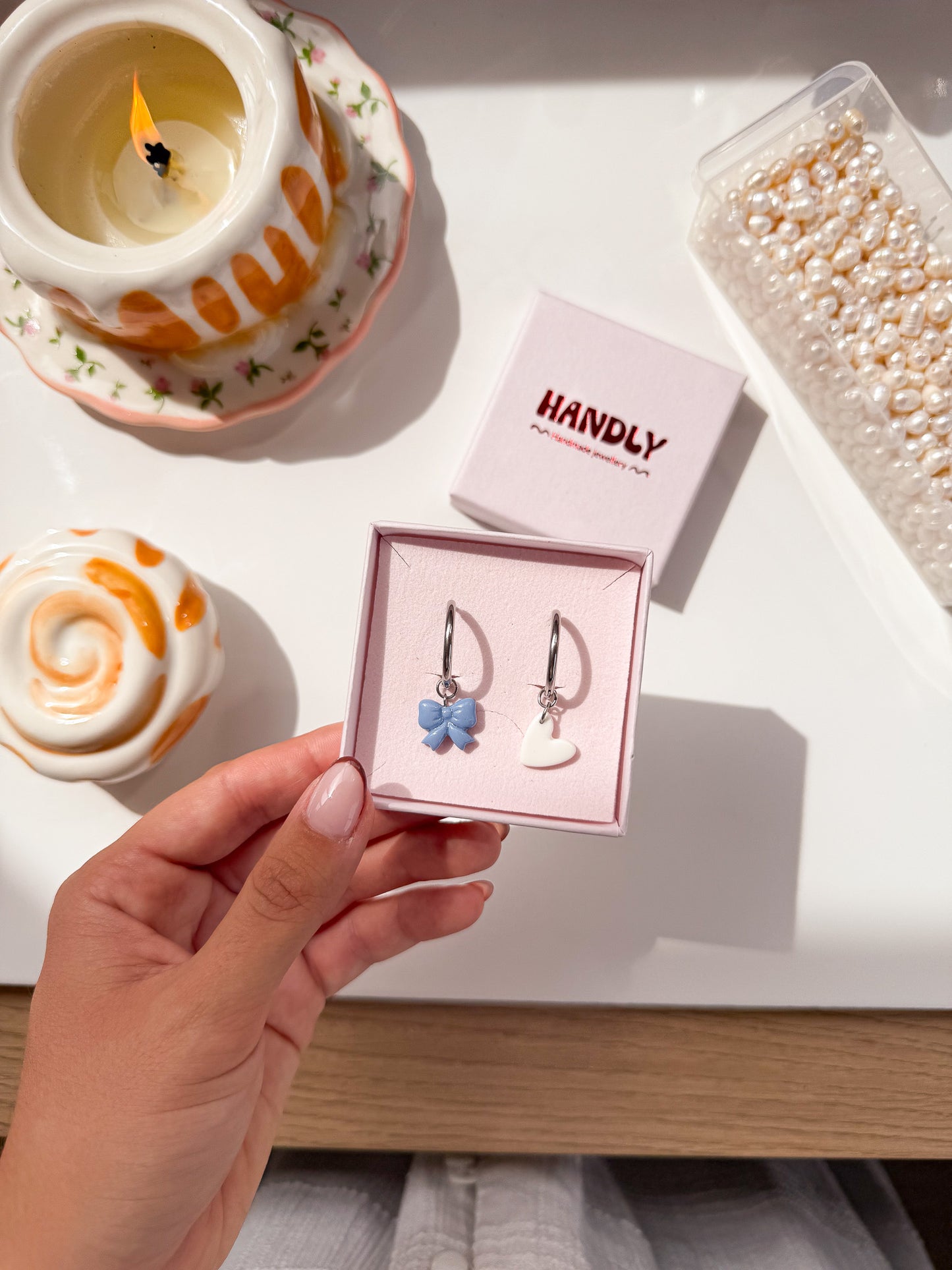 Boucles d’oreilles créoles argent myriam- charms interchangeables