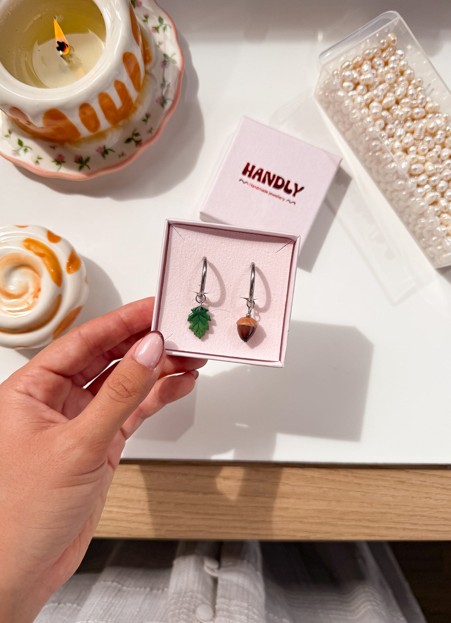 Boucles d’oreilles créoles argent myriam- charms interchangeables