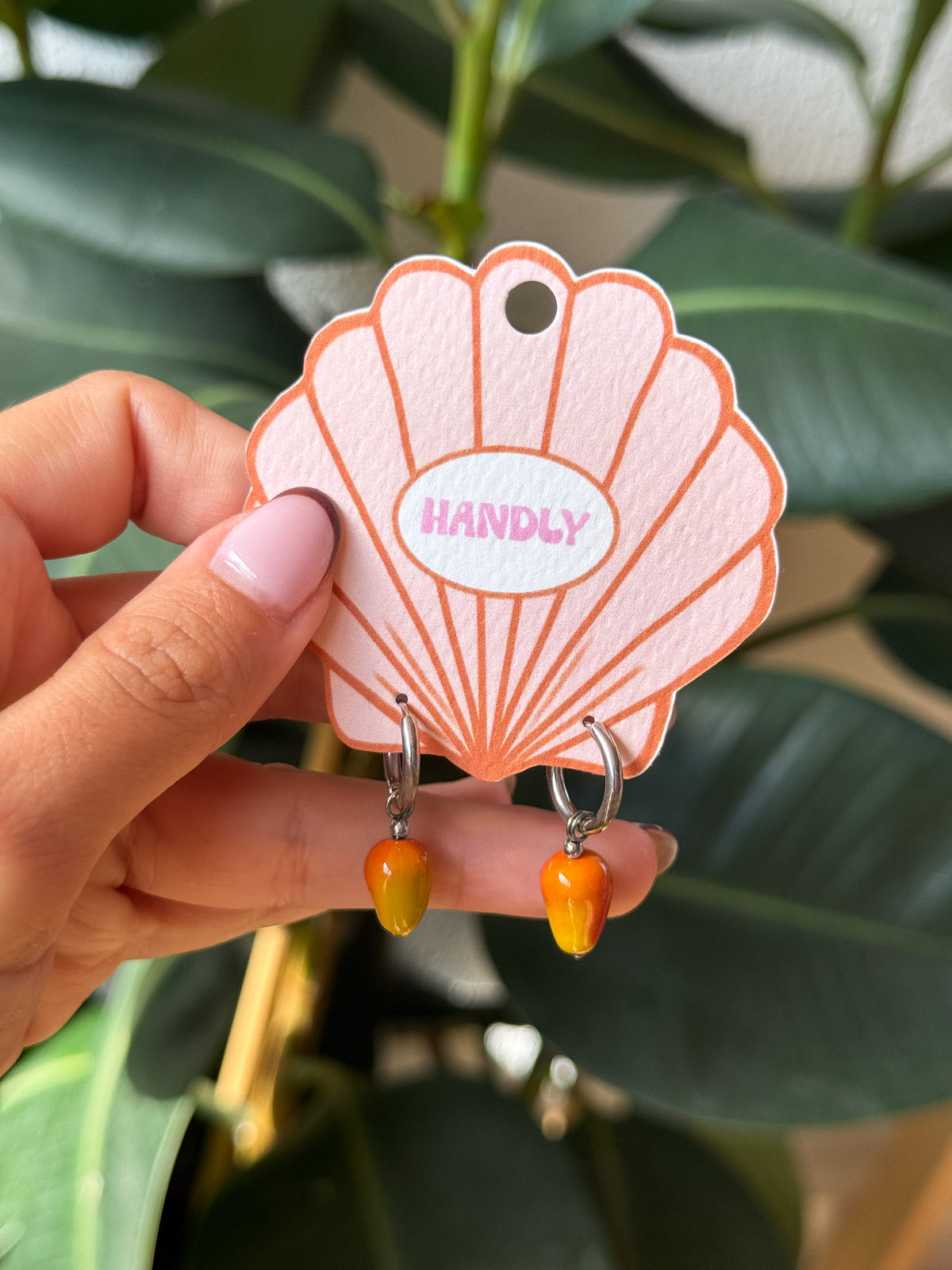Boucles d'oreilles Mangue