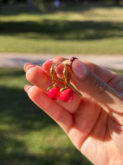 Boucles d'oreilles Pommes