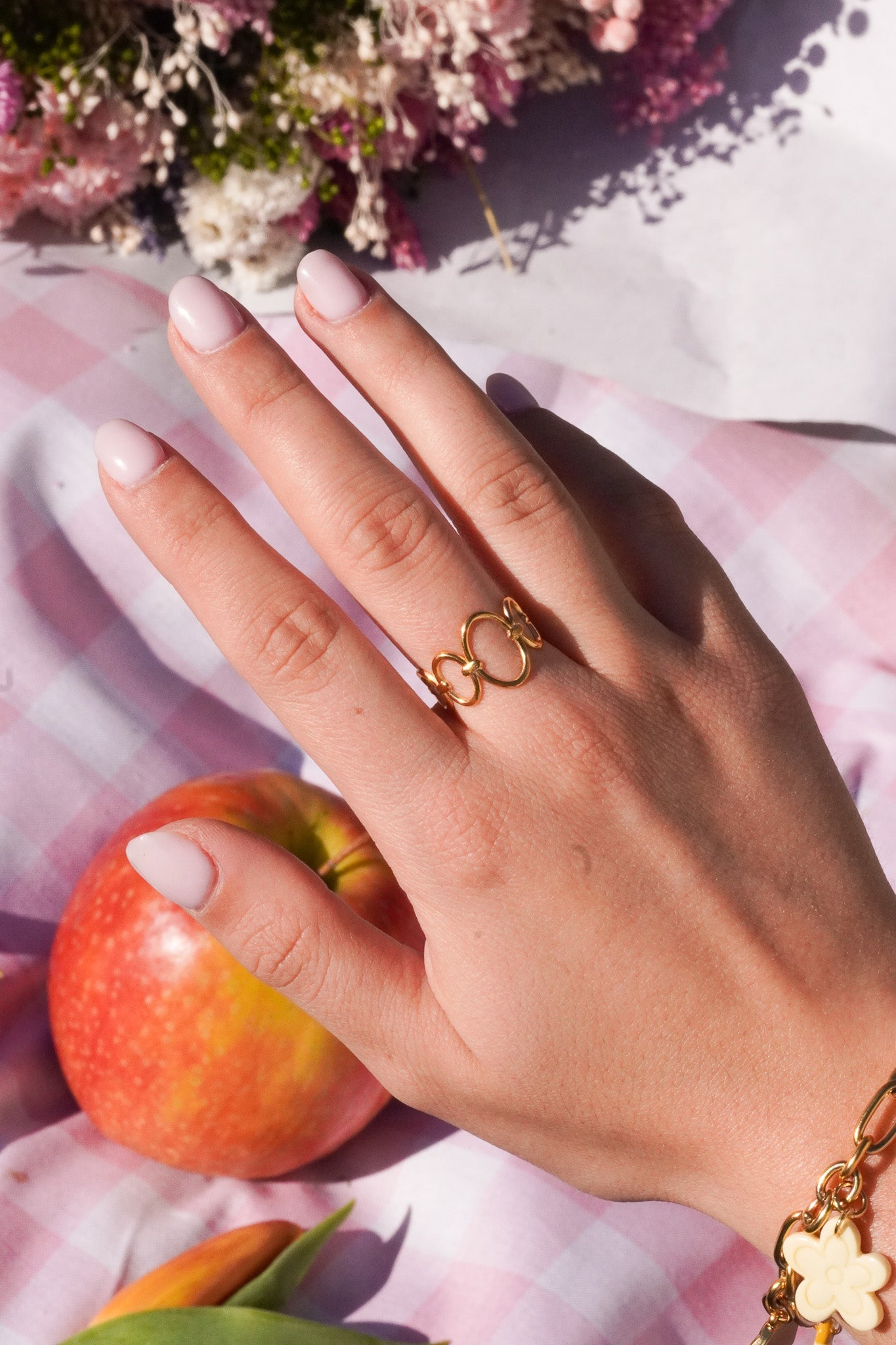 Bague anneaux - Handly atelier
