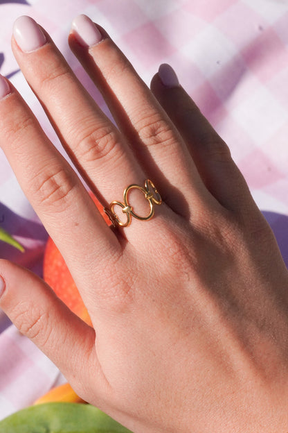 Bague anneaux - Handly atelier
