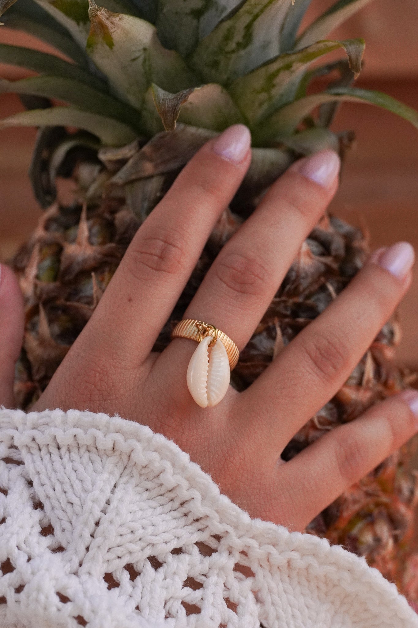 Bague Moana Cauri - Handly atelier