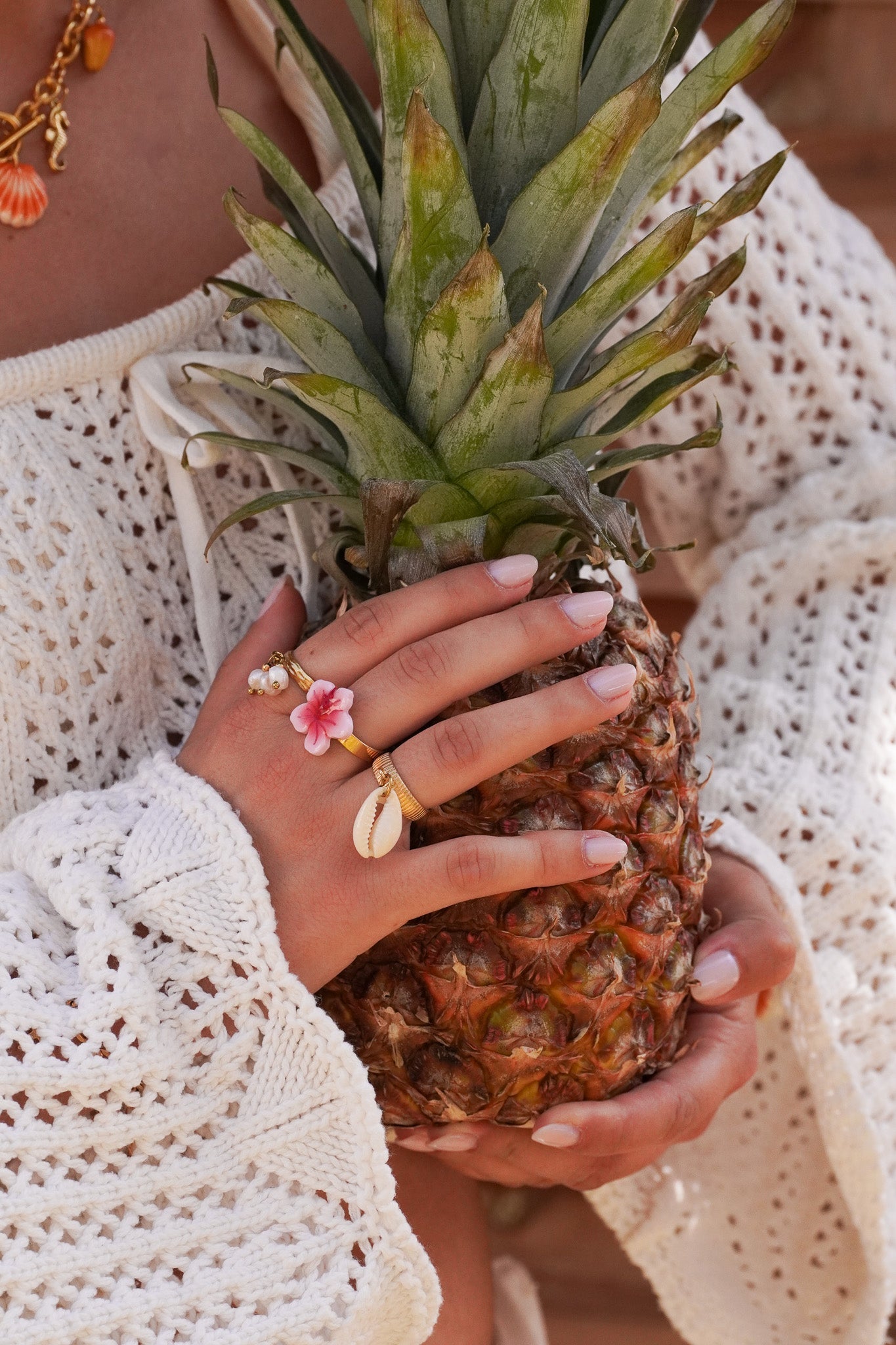 Bague Moana Cauri - Handly atelier