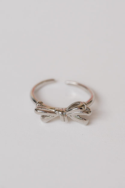 Bague noeud argent - Handly atelier