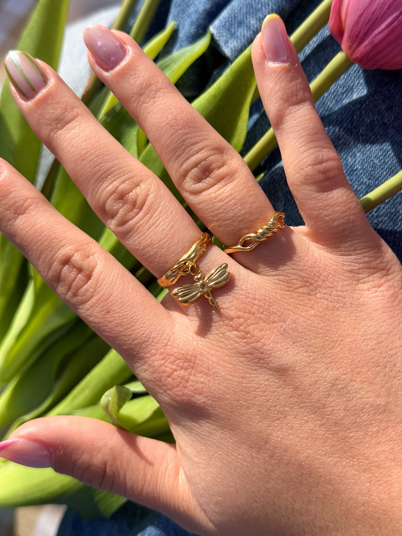 Bague torsadée - Handly atelier