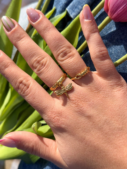 Bague torsadée - Handly atelier